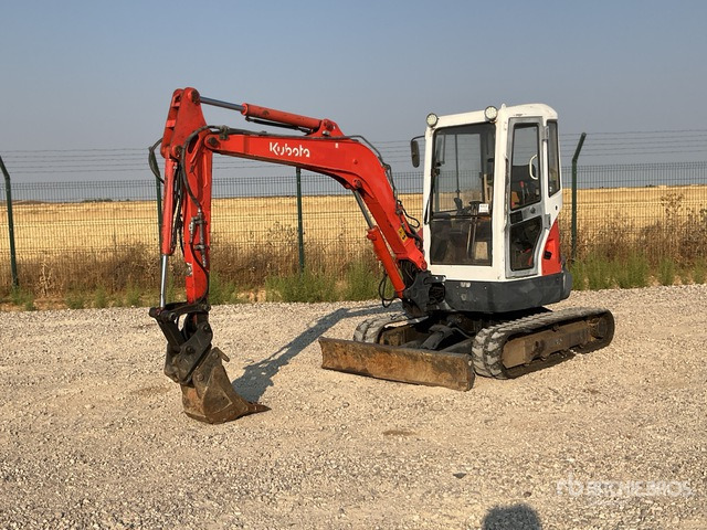 2010 Kubota U35-3A2 Mini Excavator: <6.6t - Minikotró: 3 kép. 2010 Kubota U35-3A2 Mini Excavator: <6.6t - Minikotró: 3 kép.