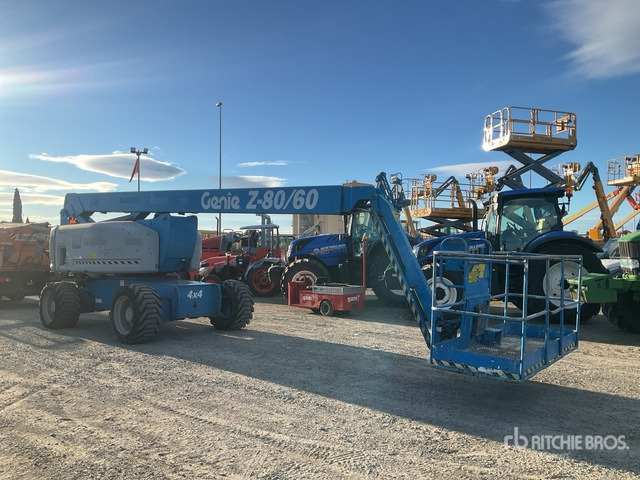 2011 Genie Z80/60 Diesel Articulating Boom Lift - Személyemelő: 3 kép. 2011 Genie Z80/60 Diesel Articulating Boom Lift - Személyemelő: 3 kép.