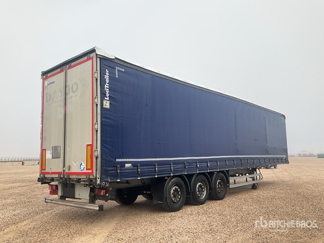 2014 Lecitrailer 3E20 Tri/A XL 3M Multilock Curtain Side Trailer - Ponyvás pótkocsi: 3 kép. 2014 Lecitrailer 3E20 Tri/A XL 3M Multilock Curtain Side Trailer - Ponyvás pótkocsi: 3 kép.