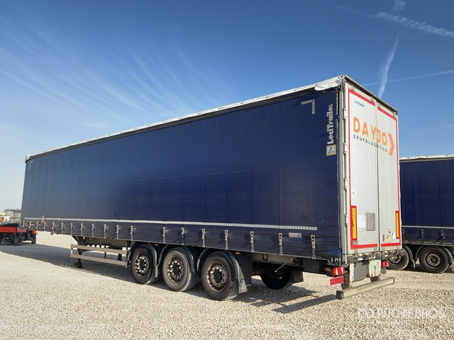 2014 Lecitrailer 3E20 Tri/A XL 3M Multilock Curtain Side Trailer - Ponyvás pótkocsi: 3 kép. 2014 Lecitrailer 3E20 Tri/A XL 3M Multilock Curtain Side Trailer - Ponyvás pótkocsi: 3 kép.