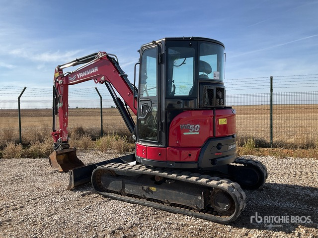 2024 Yanmar ViO50-6B Mini Excavator: <6.6t - Minikotró: 3 kép. 2024 Yanmar ViO50-6B Mini Excavator: <6.6t - Minikotró: 3 kép.