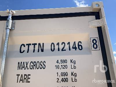 CTTN CTTN-12 12 Ft. (Unused) - Tengeri konténer: 5 kép. CTTN CTTN-12 12 Ft. (Unused) - Tengeri konténer: 5 kép.