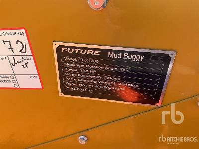 FUTURE FTX1200 Mud (Unused) - Betonipari gép: 5 kép. FUTURE FTX1200 Mud (Unused) - Betonipari gép: 5 kép.