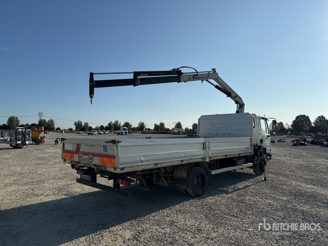 1996 DAF 150E2 PM 4622 2000 kg on 4x2 Flatbed Truck with Crane - Platós teherautó, Darus autó: 4 kép. 1996 DAF 150E2 PM 4622 2000 kg on 4x2 Flatbed Truck with Crane - Platós teherautó, Darus autó: 4 kép.