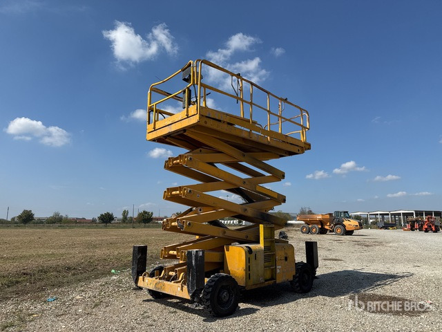 2007 Haulotte H18SX Diesel Scissor Lift - Ollós emelő: 4 kép. 2007 Haulotte H18SX Diesel Scissor Lift - Ollós emelő: 4 kép.