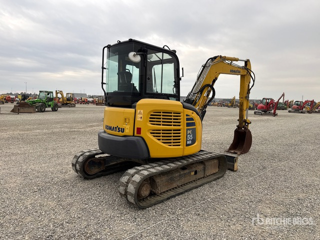 2016 Komatsu PC55MR-3 Mini Excavator: <6.6t - Minikotró: 4 kép. 2016 Komatsu PC55MR-3 Mini Excavator: <6.6t - Minikotró: 4 kép.