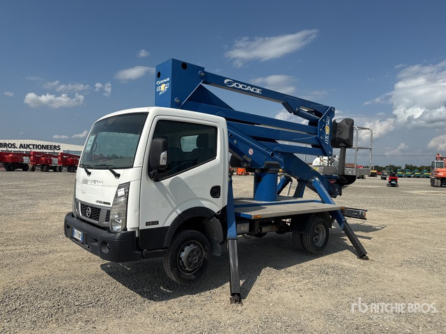 2017 Nissan Cabstar Cabstar 35.12 2017 Socage DA 324 24 m on Bucket Truck - Emelőkosaras teherautó: 2 kép. 2017 Nissan Cabstar Cabstar 35.12 2017 Socage DA 324 24 m on Bucket Truck - Emelőkosaras teherautó: 2 kép.