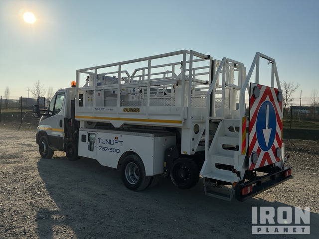2022 Iveco Daily 2022 Palfinger Tunlift 7.37-500 ... Bucket Truck - Emelőkosaras teherautó: 3 kép. 2022 Iveco Daily 2022 Palfinger Tunlift 7.37-500 ... Bucket Truck - Emelőkosaras teherautó: 3 kép.