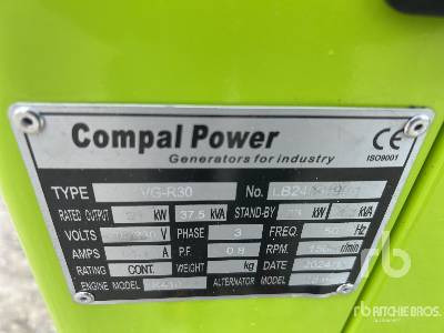 COMPAL VG-R30 30kW (Unused) - Áramfejlesztő: 5 kép. COMPAL VG-R30 30kW (Unused) - Áramfejlesztő: 5 kép.