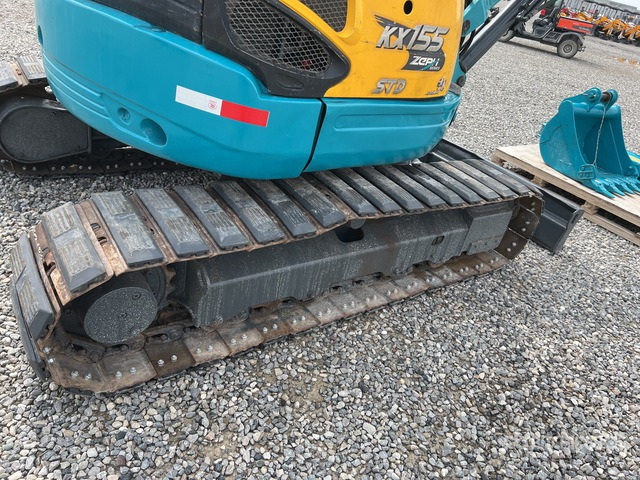 Kubota KX155-3SZ Mini Excavator: <6.6t - Minikotró: 5 kép. Kubota KX155-3SZ Mini Excavator: <6.6t - Minikotró: 5 kép.