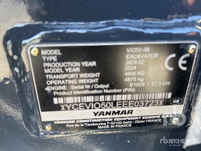 YANMAR VIO50 - Minikotró: 5 kép. YANMAR VIO50 - Minikotró: 5 kép.