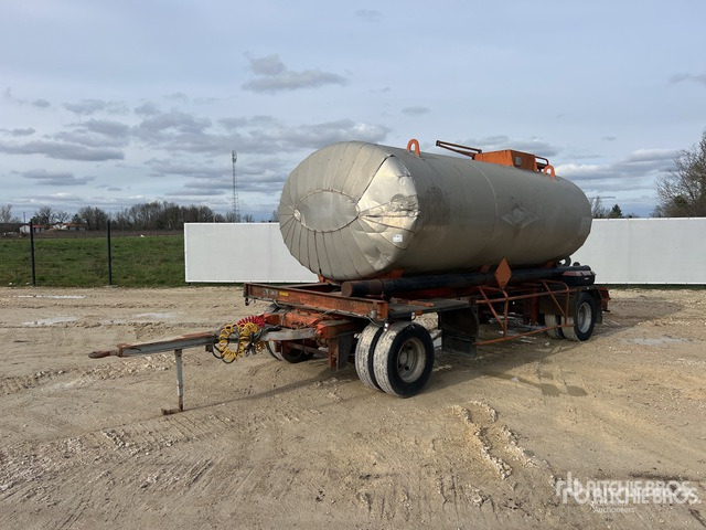 1988 Secmair Original 9500 gal Remorque Citerne A Bitume Asphalt Tank Trailer - Tartályos pótkocsi: 1 kép. 1988 Secmair Original 9500 gal Remorque Citerne A Bitume Asphalt Tank Trailer - Tartályos pótkocsi: 1 kép.