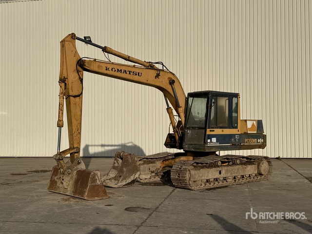 1990 Komatsu PC150HD-3 Pelle Sur Chenilles Tracked Excavator - Lánctalpas kotró: 1 kép. 1990 Komatsu PC150HD-3 Pelle Sur Chenilles Tracked Excavator - Lánctalpas kotró: 1 kép.