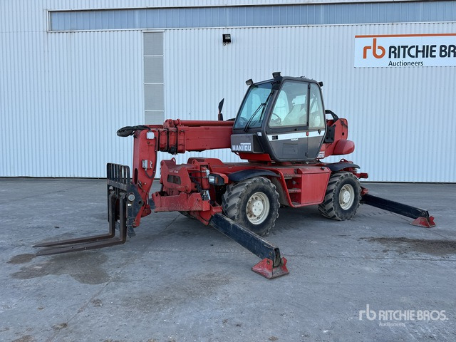 2001 Manitou MRT1850 Chariot Telescopique Rotatif Telehandler - Teleszkópos rakodó: 1 kép. 2001 Manitou MRT1850 Chariot Telescopique Rotatif Telehandler - Teleszkópos rakodó: 1 kép.