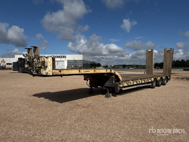 2002 Kaiser SSB345 Tri/A Semi-Remorque Porte- Engi ... Lowboy Trailer - Félpótkocsi mélybölcsős: 2 kép. 2002 Kaiser SSB345 Tri/A Semi-Remorque Porte- Engi ... Lowboy Trailer - Félpótkocsi mélybölcsős: 2 kép.