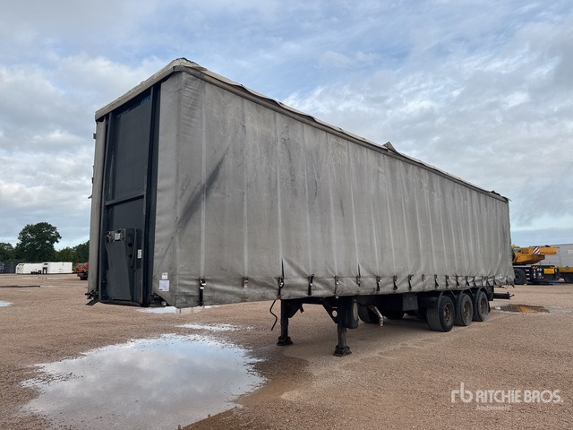 2003 Asca S319DB Tri/A Remorque A Rideaux Coulis ... Curtain Side Trailer - Szárzúzó/ Mulcsozó: 2 kép. 2003 Asca S319DB Tri/A Remorque A Rideaux Coulis ... Curtain Side Trailer - Szárzúzó/ Mulcsozó: 2 kép.