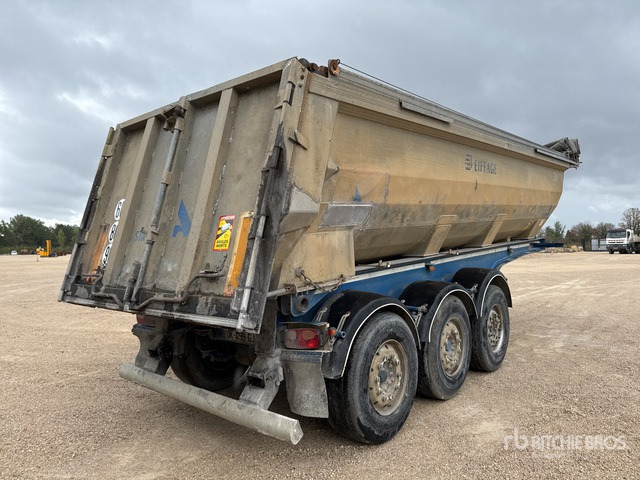 2005 STAS Tuareg S339 CX Tri/A Remorque Benne 3 Essieux End Dump Trailer - Félpótkocsi billenőplatós: 4 kép. 2005 STAS Tuareg S339 CX Tri/A Remorque Benne 3 Essieux End Dump Trailer - Félpótkocsi billenőplatós: 4 kép.