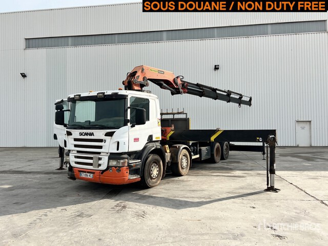 2005 Scania P380 2005 Palfinger PK 56002 18290 k ... Flatbed Truck with Crane - Platós teherautó, Darus autó: 2 kép. 2005 Scania P380 2005 Palfinger PK 56002 18290 k ... Flatbed Truck with Crane - Platós teherautó, Darus autó: 2 kép.