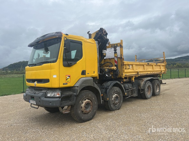 2006 Renault Kerax 380 2005 Palfinger PK20002 6100 kg ... Dump Truck with Crane - Billenőplatós teherautó: 3 kép. 2006 Renault Kerax 380 2005 Palfinger PK20002 6100 kg ... Dump Truck with Crane - Billenőplatós teherautó: 3 kép.