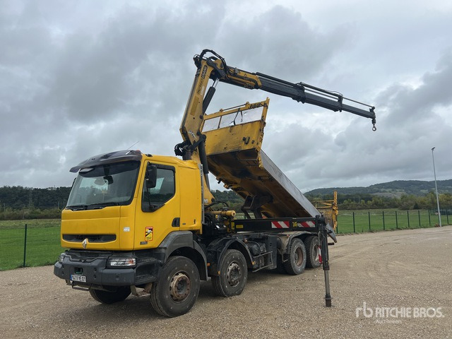 2006 Renault Kerax 380 2005 Palfinger PK20002 6100 kg ... Dump Truck with Crane - Billenőplatós teherautó: 2 kép. 2006 Renault Kerax 380 2005 Palfinger PK20002 6100 kg ... Dump Truck with Crane - Billenőplatós teherautó: 2 kép.