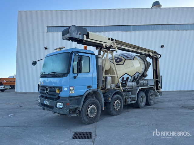 2007 Mercedes-Benz Actros 3236 Camion Toupie 8x4 Mixer Truck - Betonmixer: 1 kép. 2007 Mercedes-Benz Actros 3236 Camion Toupie 8x4 Mixer Truck - Betonmixer: 1 kép.