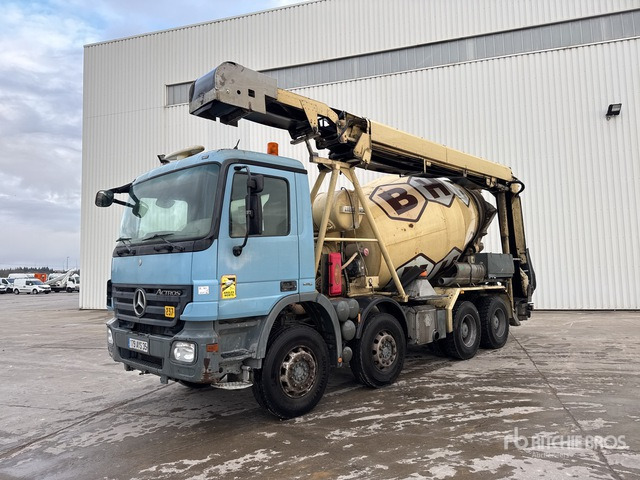 2007 Mercedes-Benz Actros 8x4 Camion Malaxeur 8x4 Mixer Truck - Betonmixer: 1 kép. 2007 Mercedes-Benz Actros 8x4 Camion Malaxeur 8x4 Mixer Truck - Betonmixer: 1 kép.