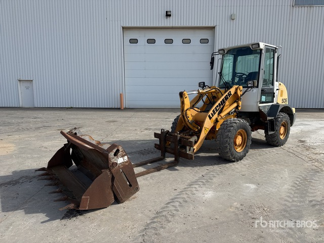 2008 Liebherr L506 Chargeuse Sur Pneus Wheel Loader - Gumikerekes homlokrakodó: 1 kép. 2008 Liebherr L506 Chargeuse Sur Pneus Wheel Loader - Gumikerekes homlokrakodó: 1 kép.