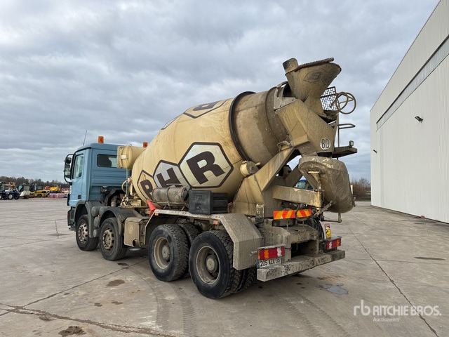 2008 Mercedes-Benz Actros 8x4 Camion Malaxeur 8x4 Mixer Truck - Betonmixer: 2 kép. 2008 Mercedes-Benz Actros 8x4 Camion Malaxeur 8x4 Mixer Truck - Betonmixer: 2 kép.