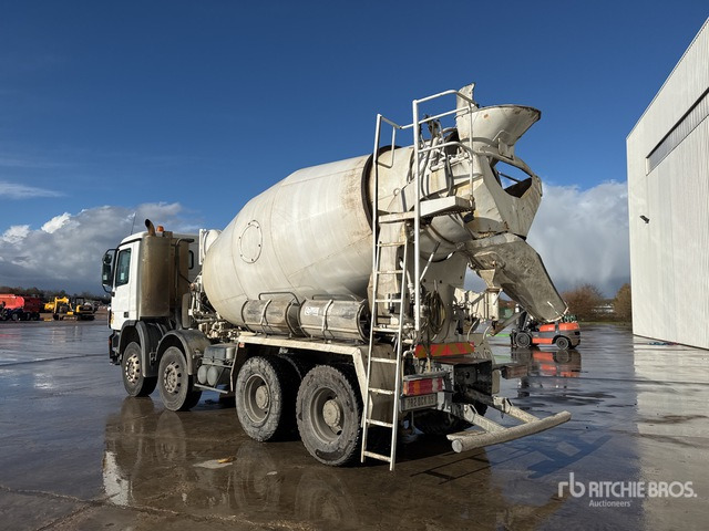 2008 Mercedes-Benz Actros 8x4 Camion Malaxeur 8x4 Mixer Truck - Betonmixer: 2 kép. 2008 Mercedes-Benz Actros 8x4 Camion Malaxeur 8x4 Mixer Truck - Betonmixer: 2 kép.