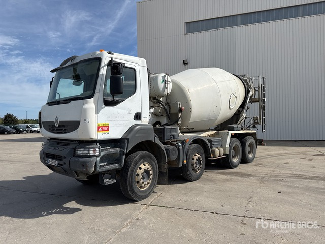 2008 Renault Kerax 370DXi 8x4 Camion Malaxeur Mixer Truck - Betonmixer: 1 kép. 2008 Renault Kerax 370DXi 8x4 Camion Malaxeur Mixer Truck - Betonmixer: 1 kép.