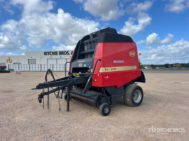 2008 Vicon RV2190 Presse A Balles Rondes 1 Essieu S/A Round Baler - Bálázó: 2 kép. 2008 Vicon RV2190 Presse A Balles Rondes 1 Essieu S/A Round Baler - Bálázó: 2 kép.