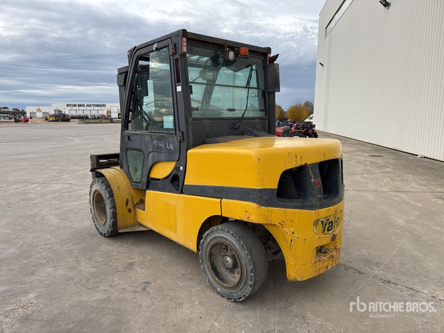 2008 Yale GDP50VX Chariot Elevateur Forklift - Villás targonca: 4 kép. 2008 Yale GDP50VX Chariot Elevateur Forklift - Villás targonca: 4 kép.