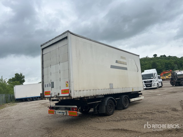 2010 Krone ZZ18B3EC 7.60 m T/A Remorque Porte Conte ... Container Trailer - Szárzúzó/ Mulcsozó: 4 kép. 2010 Krone ZZ18B3EC 7.60 m T/A Remorque Porte Conte ... Container Trailer - Szárzúzó/ Mulcsozó: 4 kép.