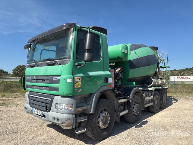2011 DAF CF85.410 8x4 Camion Malaxeur 8x4 Mixer Truck - Betonmixer: 2 kép. 2011 DAF CF85.410 8x4 Camion Malaxeur 8x4 Mixer Truck - Betonmixer: 2 kép.