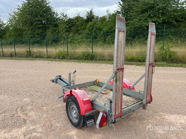 2012 Hubiere PR1301 S/A Remorque 1 Essieu Equipment Trailer - Pótkocsi mélybölcsős: 3 kép. 2012 Hubiere PR1301 S/A Remorque 1 Essieu Equipment Trailer - Pótkocsi mélybölcsős: 3 kép.