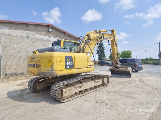 2012 Komatsu PC190LC-8 Pelle Sur Chenilles Tracked Excavator - Lánctalpas kotró: 3 kép. 2012 Komatsu PC190LC-8 Pelle Sur Chenilles Tracked Excavator - Lánctalpas kotró: 3 kép.