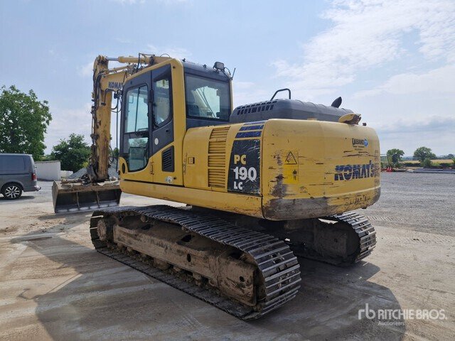 2012 Komatsu PC190LC-8 Pelle Sur Chenilles Tracked Excavator - Lánctalpas kotró: 2 kép. 2012 Komatsu PC190LC-8 Pelle Sur Chenilles Tracked Excavator - Lánctalpas kotró: 2 kép.