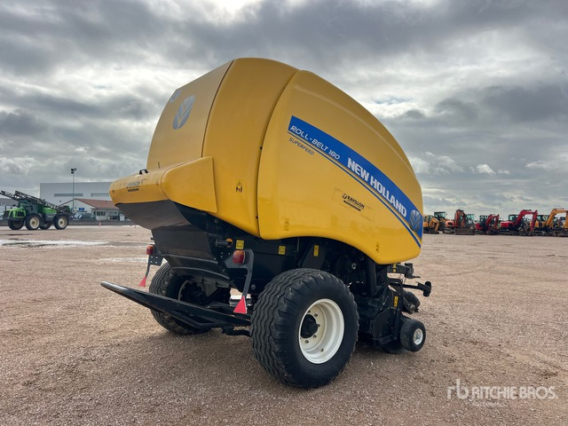 2015 New Holland Roll Belt 180 Presse A Balles Rondes 1 Essieu S/A Round Baler - Bálázó: 4 kép. 2015 New Holland Roll Belt 180 Presse A Balles Rondes 1 Essieu S/A Round Baler - Bálázó: 4 kép.