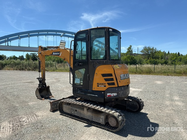 2015 Sany SY35U Mini-Pelle Mini Excavator: <6.6t - Minikotró: 3 kép. 2015 Sany SY35U Mini-Pelle Mini Excavator: <6.6t - Minikotró: 3 kép.