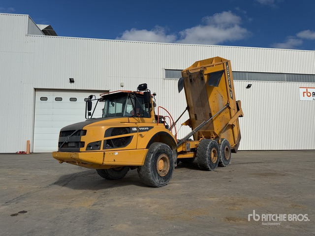 2016 Volvo A30G Tombereau Articulee Articulated Dump Truck - Csuklós dömper: 3 kép. 2016 Volvo A30G Tombereau Articulee Articulated Dump Truck - Csuklós dömper: 3 kép.