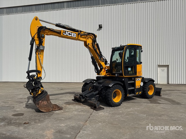 2017 JCB HD110 Hydradig Pelle Sur Pneus Wheel Excavator - Gumikerekes kotró: 1 kép. 2017 JCB HD110 Hydradig Pelle Sur Pneus Wheel Excavator - Gumikerekes kotró: 1 kép.