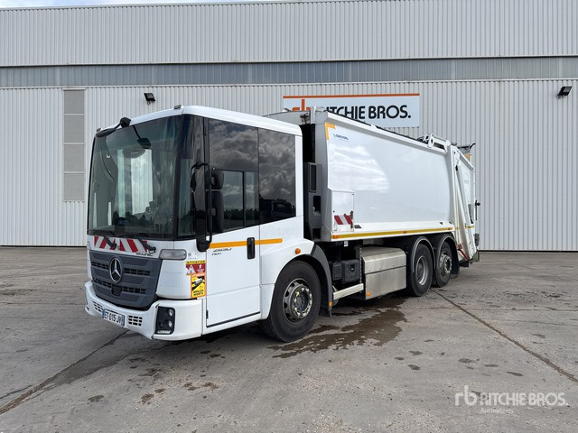 2018 Mercedes-Benz Econic 2630 NGT 6x2 Camion Benne A Ordures Mena ... Waste Collection Truck - Szemetesautó: 1 kép. 2018 Mercedes-Benz Econic 2630 NGT 6x2 Camion Benne A Ordures Mena ... Waste Collection Truck - Szemetesautó: 1 kép.