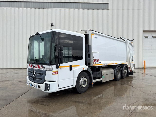 2018 Mercedes-Benz Econic 2630 NGT 6x2 Camion Benne A Ordures Mena ... Waste Collection Truck - Szemetesautó: 1 kép. 2018 Mercedes-Benz Econic 2630 NGT 6x2 Camion Benne A Ordures Mena ... Waste Collection Truck - Szemetesautó: 1 kép.