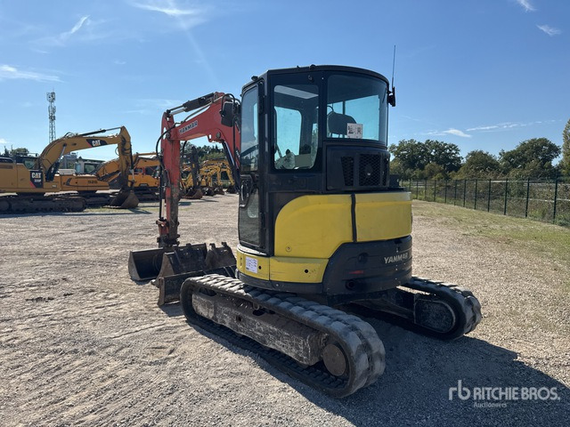 2018 Yanmar ViO50-6A Mini-Pelle Mini Excavator: <6.6t - Minikotró: 3 kép. 2018 Yanmar ViO50-6A Mini-Pelle Mini Excavator: <6.6t - Minikotró: 3 kép.