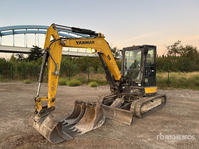 2018 Yanmar ViO50-6A Mini-Pelle Mini Excavator: <6.6t - Minikotró: 1 kép. 2018 Yanmar ViO50-6A Mini-Pelle Mini Excavator: <6.6t - Minikotró: 1 kép.