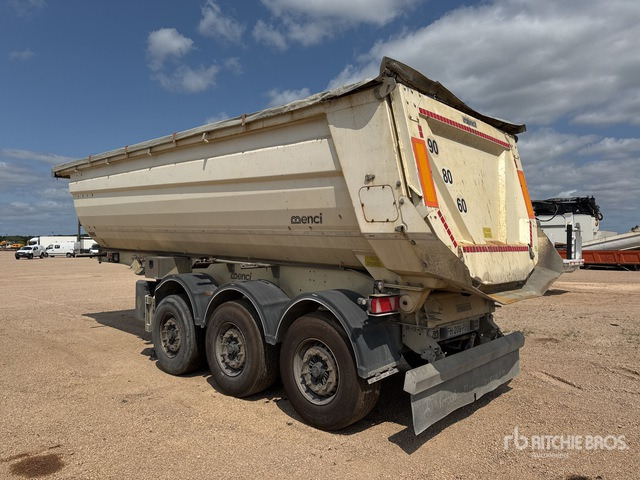 2019 Menci S7R Remorque Benne 3 Essieux End Dump Trailer - Szárzúzó/ Mulcsozó: 4 kép. 2019 Menci S7R Remorque Benne 3 Essieux End Dump Trailer - Szárzúzó/ Mulcsozó: 4 kép.
