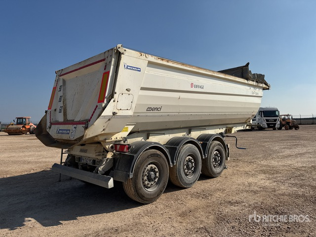 2019 Menci S7R Tri/A Remorque Benne Alu 3 Essieux End Dump Trailer - Szárzúzó/ Mulcsozó: 4 kép. 2019 Menci S7R Tri/A Remorque Benne Alu 3 Essieux End Dump Trailer - Szárzúzó/ Mulcsozó: 4 kép.
