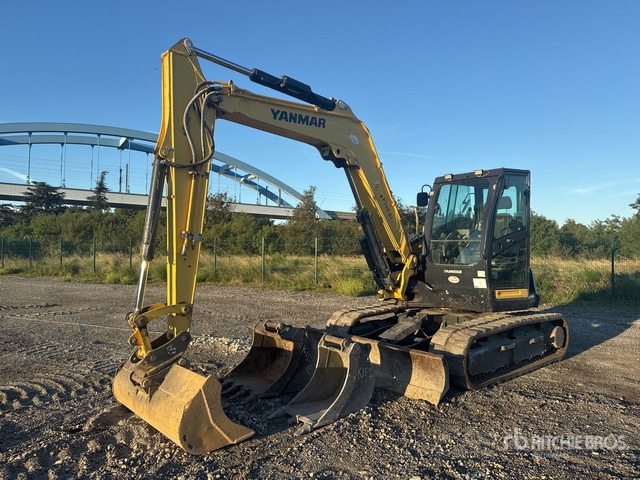 2019 Yanmar SV 100-2A Pelle Sur Chenilles Tracked Excavator - Lánctalpas kotró: 1 kép. 2019 Yanmar SV 100-2A Pelle Sur Chenilles Tracked Excavator - Lánctalpas kotró: 1 kép.