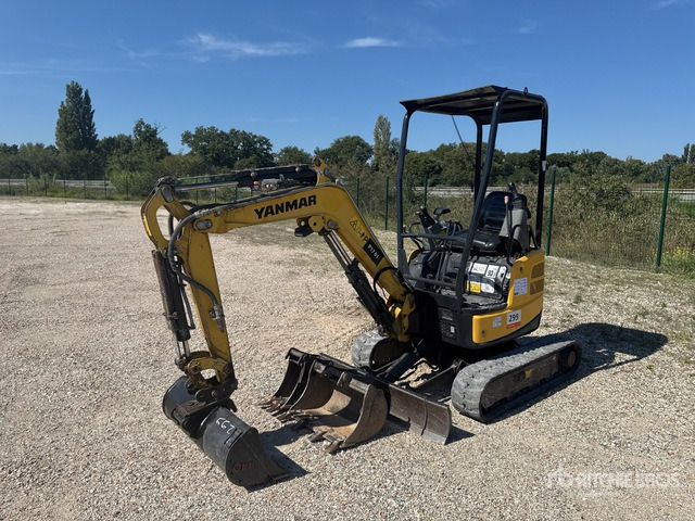 2019 Yanmar VIO17 Mini-Pelle Mini Excavator: <6.6t - Minikotró: 3 kép. 2019 Yanmar VIO17 Mini-Pelle Mini Excavator: <6.6t - Minikotró: 3 kép.