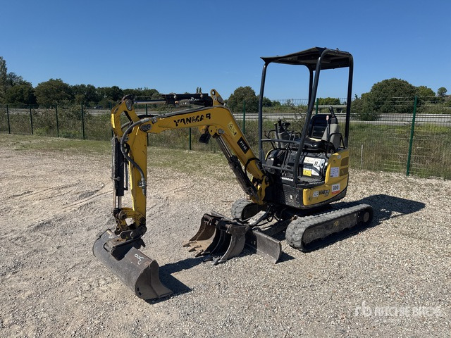 2019 Yanmar VIO17 Mini-Pelle Mini Excavator: <6.6t - Minikotró: 2 kép. 2019 Yanmar VIO17 Mini-Pelle Mini Excavator: <6.6t - Minikotró: 2 kép.